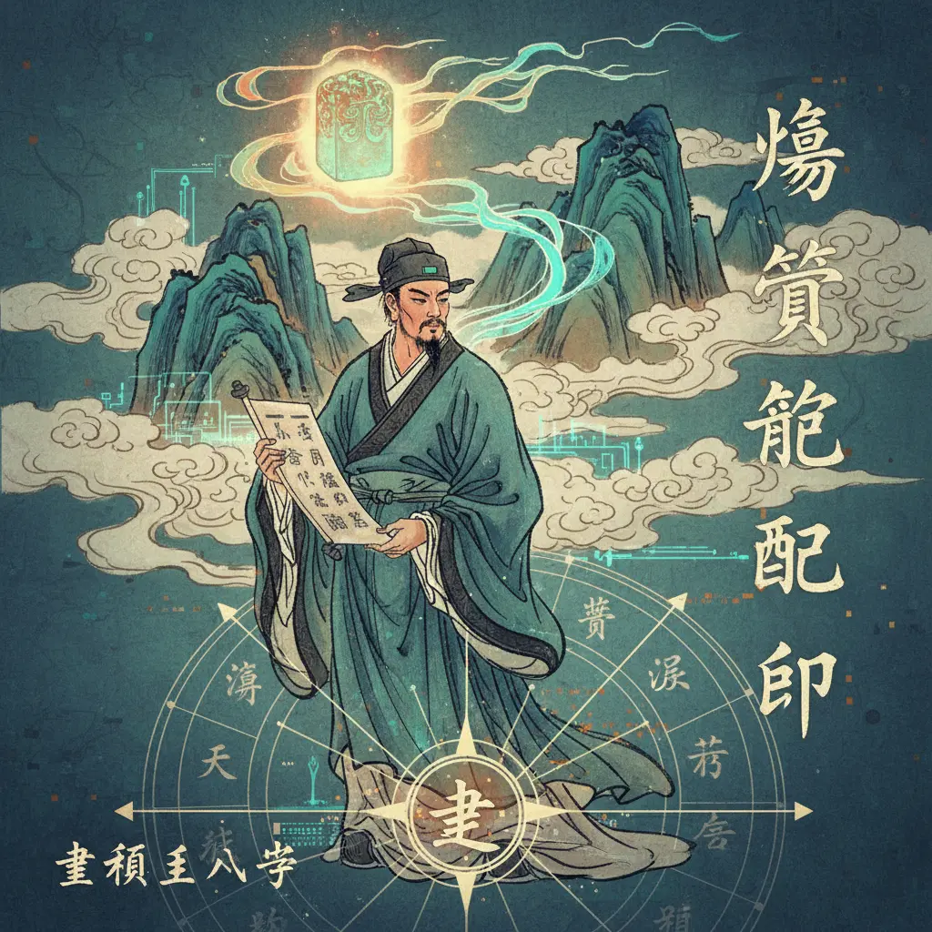 韋千里八字 - 傷官配印